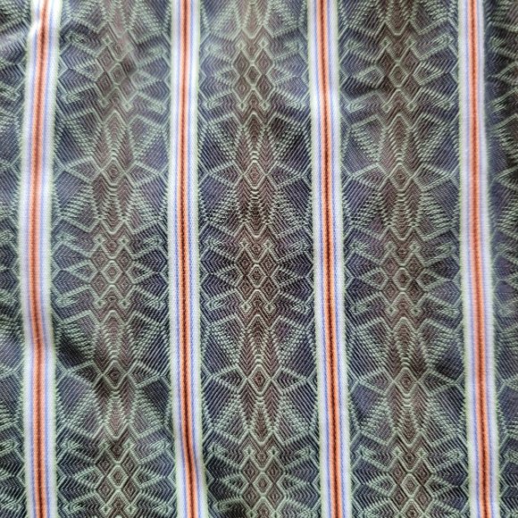 RARE Robert Graham Button Down Floral Embroidery Long Sleeve Dress Shirt 2XL XXL - Picture 4 of 16